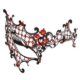BDStyle BDSM Play Rhinestone Metal Half Face Mask Blindfolds And Masks